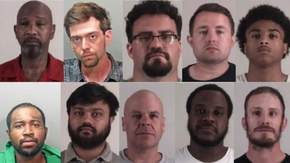 Police arrest 11 suspected sexual predators in Texas